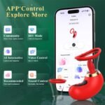 Anna Sucking Vibrator with 9 Tongue Licking & Vibrating 3 Sucking Rose Vibrator Sex Toys with LCD Display - Image 6