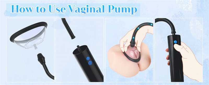 Automatic Vacuum Vagina Sex Pump with 3 Powerful Suction Modes Adult Sex Toys Pussy Pump with 5 Cups Included