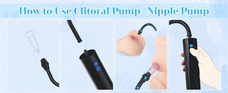 Automatic Vacuum Vagina Sex Pump with 3 Powerful Suction Modes Adult Sex Toys Pussy Pump with 5 Cups Included
