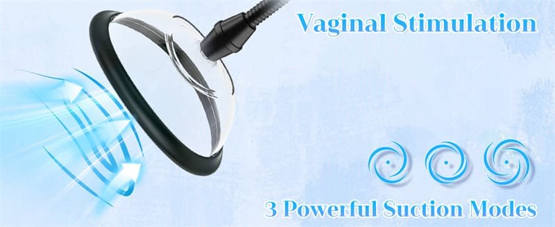Automatic Vacuum Vagina Sex Pump with 3 Powerful Suction Modes Adult Sex Toys Pussy Pump with 5 Cups Included