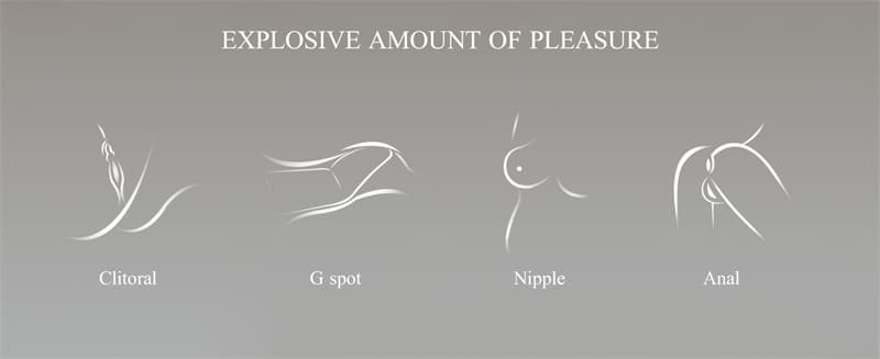 Black Bullet Vibrator with 10 Vibrations Discreet Lipstick Vibe Mini Vibrators with Angled Tip for Clitoral Stimulation 10