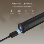 Black Bullet Vibrator with 10 Vibrations Discreet Lipstick Vibe Mini Vibrators with Angled Tip for Clitoral Stimulation - Image 5