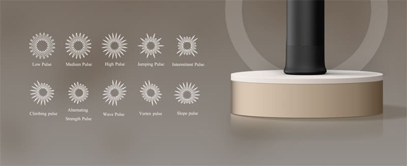 Black Bullet Vibrator with 10 Vibrations Discreet Lipstick Vibe Mini Vibrators with Angled Tip for Clitoral Stimulation 9