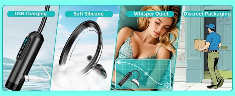 Electric Pussy Pump Nipple Sucker Sex Toys with 6 Suction Modes BDSM Toys Kit Clit Sucker with 5 Size Cups Included 7 Electric Pussy Pump Nipple Sucker Sex Toys with 6 Suction Modes BDSM Toys Kit Clit Sucker with 5 Size Cups Included