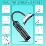 Electric Pussy Pump Nipple Sucker Sex Toys with 6 Suction Modes BDSM Toys Kit Clit Sucker with 5 Size Cups Included - Image 4