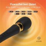 High Power Cordless Wand Vibrator for Women with 5 Modes & 3 Speeds Vibrator for Women for Solo & Couples - Image 2