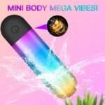Hotsvibe Mini Bullet Vibrator Sex Toys for Women with 10 Vibration Modes Lipstick Vibrator Bullet Female Sex Toy - Image 5
