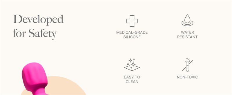 Hotsvibe Vibrator Wand Massager with Multi Patterns and speeds Clitoral Vibrators Couples Sex Toy