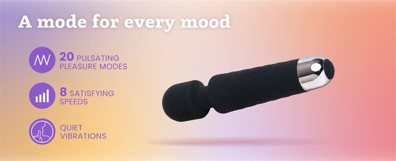 Hotsvibe Wand Vibrator for Women with 20 Patterns 8 Speeds G Spot Vibrator for Clitoral Stimulation 15