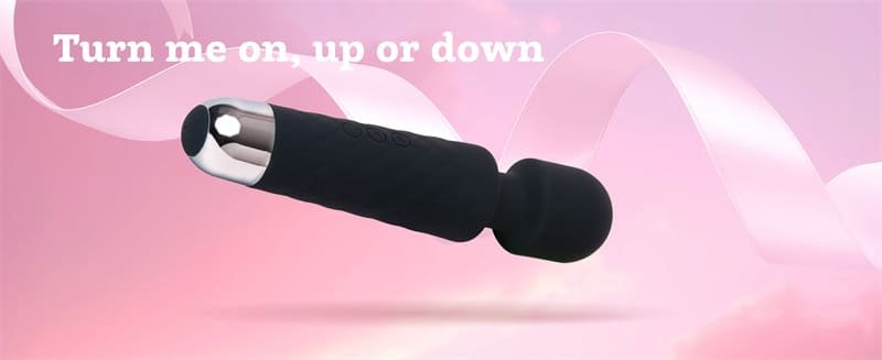 Hotsvibe Wand Vibrator for Women with 20 Patterns 8 Speeds G Spot Vibrator for Clitoral Stimulation 20