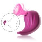 Mini Silicone Sucking Vibrator with 10 Vibration Sucking Modes for Clitoral and Nipple Sucking Couples Sex Toys