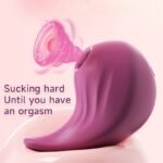 Mini Silicone Sucking Vibrator with 10 Vibration Sucking Modes for Clitoral and Nipple Sucking Couples Sex Toys - Image 4