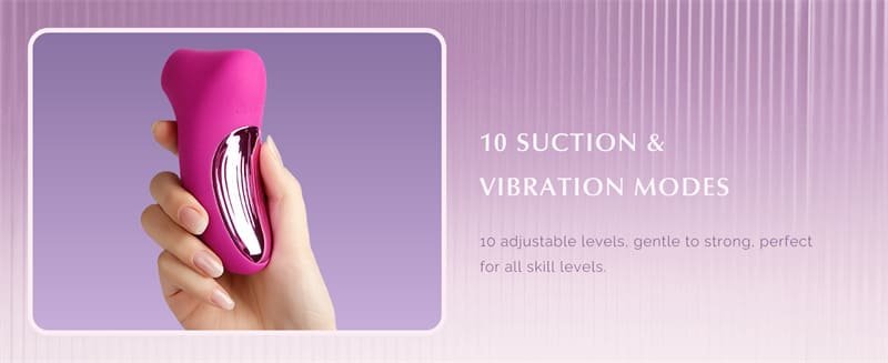Mona Clitoral Sucking Vibrator for Women with 10 Vibration Sucking Modes Clitoris Nipple Stimulator Clit Sucker
