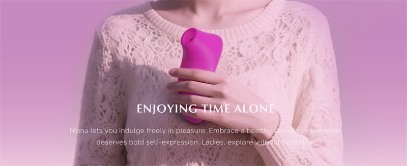 Mona Clitoral Sucking Vibrator for Women with 10 Vibration Sucking Modes Clitoris Nipple Stimulator Clit Sucker