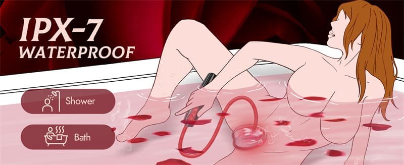 Nipple Sucking BDSM Toys Kit Electric Vacuum Vagina Sex Pump with 3 Suction Levels and 7 Modes