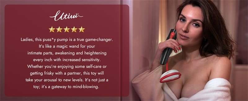 Nipple Sucking BDSM Toys Kit Electric Vacuum Vagina Sex Pump with 3 Suction Levels and 7 Modes