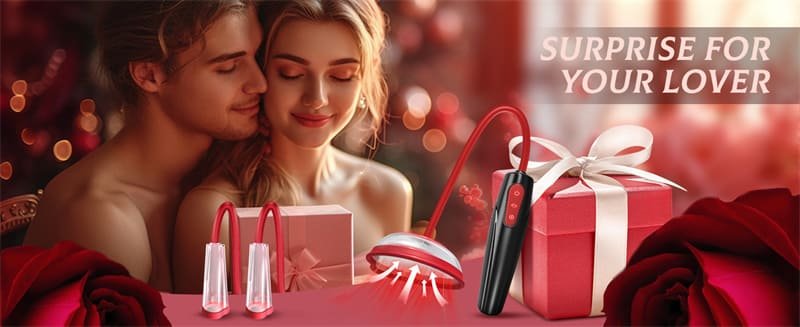 Nipple Sucking BDSM Toys Kit Electric Vacuum Vagina Sex Pump with 3 Suction Levels and 7 Modes