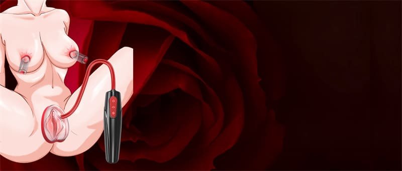 Nipple Sucking BDSM Toys Kit Electric Vacuum Vagina Sex Pump with 3 Suction Levels and 7 Modes
