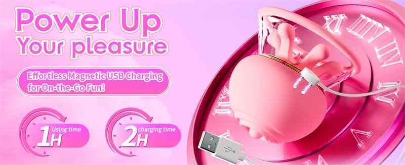 Nipple Toys Sex Toys Vibrator with 9 Kneading and Vibration Modes Nipple Clamps Clit Sucker BDSM Adult Toys