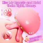 Nipple Toys Sex Toys Vibrator with 9 Kneading and Vibration Modes Nipple Clamps Clit Sucker BDSM Adult Toys - Image 2