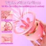 Nipple Toys Sex Toys Vibrator with 9 Kneading and Vibration Modes Nipple Clamps Clit Sucker BDSM Adult Toys - Image 4