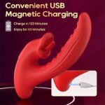 Octopus Tentacles Tongue Vibrator Sex Toy, 10 Vibration 5 Licking Modes Clitoral G Spot Vibrators with LCD Display - Image 7