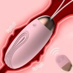 Pink G Spot Clitoral Vibrating Egg, Hotsvibe 10 Vibrations Bullet Vibrator with Remote Control for Couples - Image 4