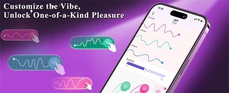 Purple Sucking Vibrator 3 Sucking 9 Tongue Licking Vibrating Rose Tongue Vibrators with LCD Display 11