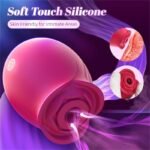 Rose Sucking Vibrator Women Sex Toys with 10 Suction Modes Anal Clit Nipple Vibrators Couples Female Sex Toys - Image 3