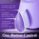 Rose Sucking Vibrator for Women, 5 Sucking 5 Intensity Levels Rose Toy Wide Opening Pulse Pure Sucker Clit Stimulator - Image 5