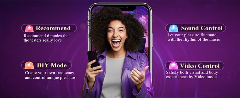 Rose Tongue Vibrator with App, Hotsvibe 10 Tongue Licking & Sucking & Vibrating Clit Nipple Vibrator for Women