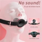 Silicone Mouth Gag BDSM Bondage Gags for Women Couples Role Play Restraints Toys - Image 5