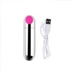 Silver Bullet Vibrator Vagina Stimulator Massager with 10 Vibration Modes Portable Waterproof Mini Vibrator - Image 7