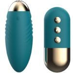 VIBRO Vibrating Egg Sex Toys for Female with 10 Vibration Modes Green Bullet Vibrator Love Egg with Remote Control