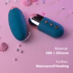 VIBRO Vibrating Egg Sex Toys for Female with 10 Vibration Modes Green Bullet Vibrator Love Egg with Remote Control - Image 3