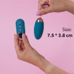 VIBRO Vibrating Egg Sex Toys for Female with 10 Vibration Modes Green Bullet Vibrator Love Egg with Remote Control - Image 6