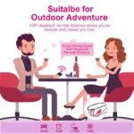 Wearable Vibrator for Couples with App Controlled, Pink Love Egg Vibrating Egg with G-Spot & Clitoral Stimulation - Image 3