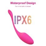 Wearable Vibrator for Couples with App Controlled, Pink Love Egg Vibrating Egg with G-Spot & Clitoral Stimulation - Image 5