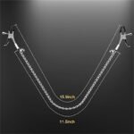 Adjustable Metal Nipple Clamps BDSM Nipple Toys with 4 Replacement Rubber Sleeves - Image 6