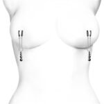 Adjustable Triple Bead Nipple Clamp Set Tweezer-Style Clamps with Soft Vinyl Tips & Weighted Beads - Image 2
