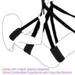 Adult Sex Swing Bondage Restraint BDSM Sex Toys For Couples with Steel Triangle Frame Love Slings - Image 5
