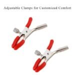 BDSM Adjustable Breast Nipple Clamps with 3 Head Nipple Clips for Adult Play Sexy Clitoral Clamps Chain - Image 6
