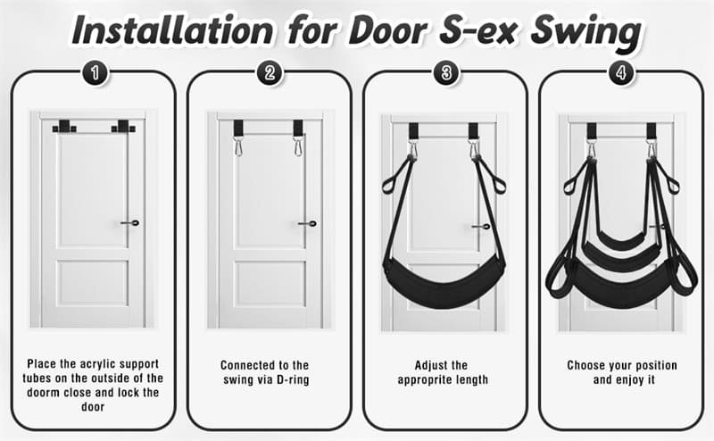 BDSM Bondage 360° Spinning Sex Swings Sex Toys For Couples Door Sex Swing Bdsm Toys