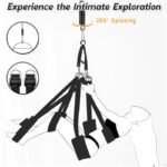 BDSM Bondage 360° Spinning Sex Swings Sex Toys For Couples Door Sex Swing Bdsm Toys - Image 3