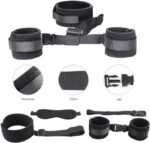 BDSM Neck to Wrist Restraints Bondage Set with Blindfold Adjustable Bondage Set for Couples SM Games - Image 5