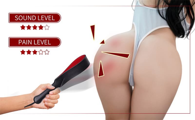 BDSM Sexual Abuse Double Hand Clap Porn Sex Whip for Adult Couples Games Spanking Paddle