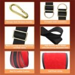 Door Sex Swing BDSM Bondage Thigh Restraints with Adjustable Sex Straps Hardware Buckle Leather - Image 5