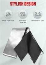 Feather Tickler Kit with Crop Satin Blindfold Mask French Tickler Whip Feather Tickle Teaser Stick - Image 4