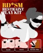 Hotsvibe BDSM Bondage Kit Neck to Wrist Behind Back Collar Restraints for Couples Sex SM Play - Image 2