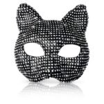 Hotsvibe Cat Costume for Women Adjustable Cat Face Mask SM Fun Game